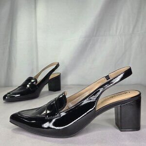 NWT LifeStride Women's Angel Pointed Toe Block Heel Slingback Pumps